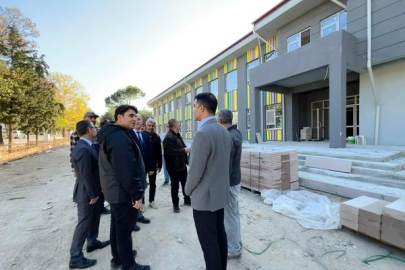 İpsala Atatürk İlkokulu İnşaatında İnceleme