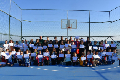 Mürefte’de Spor Okulu Kursları Tamamlandı