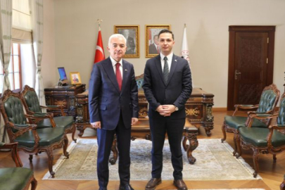 Vali Turan'dan Kaymakam Ören'e Başarı Dileği