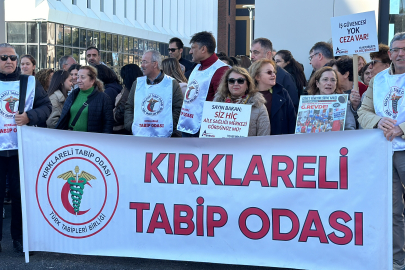 Kırklareli’nde Bazı Aile Hekimlerinden, "İş Bırakma Eylemi"