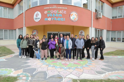 Başkan Akın'dan Engelsiz Yaşam Merkezi'ne Ziyaret