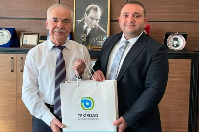 Başkan Özcan, Trakya Belediyeler Birliği Müdürü Kürümoğlu’nu Ağırladı