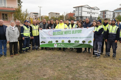Marmaraereğlisi’nde ‘Milli Ağaçlandırma Günü’nde Fidan Dikimi Etkinliği