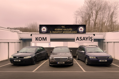 Edirne'de "Change" Oto Şebekesine Operasyon