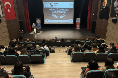 Tekirdağ'da "Eğitim Akademisi Projesi" Tanıtıldı