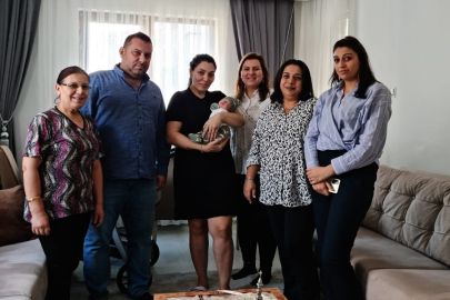 Keşan'da "Hoş Geldin Bebek" Projesi Ziyaretleri Sürüyor