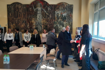 Kırklareli Atatürk Ortaokulu Öğrencileri Bulgaristan'da Ziyarette Bulundu