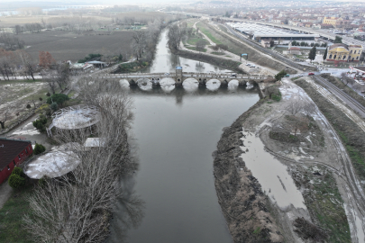 Tunca ve Meriç Nehirlerinin Debisi Arttı
