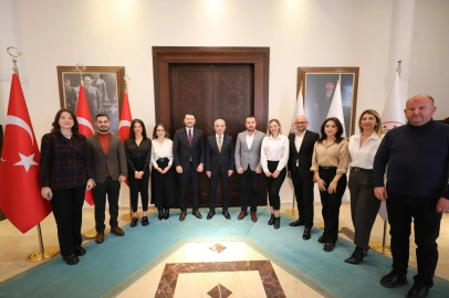 Vali Turan, Kırklareli Genç İş İnsanları Derneği’ni Kabul Etti