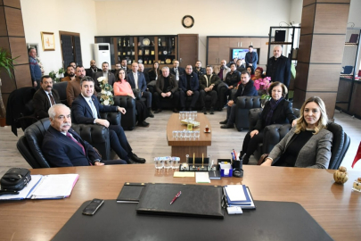 CHP Edirne İl Başkanı Harika Taybıllı Keşan Belediyesi’ni Ziyaret Etti