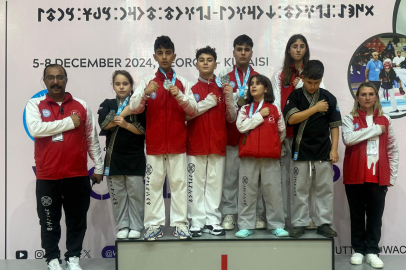 Gürcistan'dan Edirne'ye 7 Madalyayla Döndüler