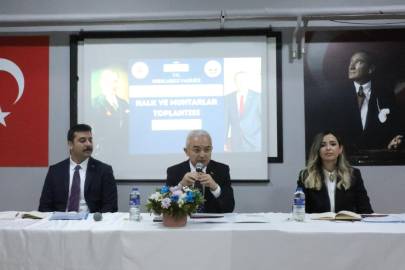 Kırklareli Valisi Turan, Pehlivanköy İlçesinde Muhtarlar Toplantısına Katıldı