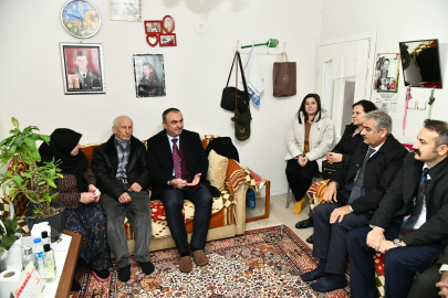 Tekirdağ Valisi Soytürk'ten Şehit Ailesine Ziyaret