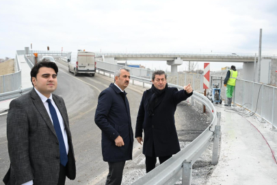 Vali Sezer, Düzenlenen Viyadüğü İnceledi