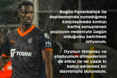 Ba, Dzeko ve Başakşehir Camiasından Özür Diledi