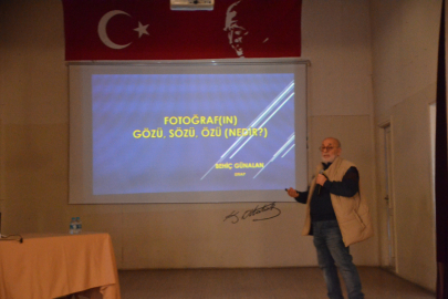 Günalan’dan Öğrencilere Fotoğraf Dersi