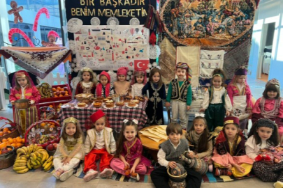 Miniklerden Yerli Malı Haftası’nda Anlamlı Etkinlik