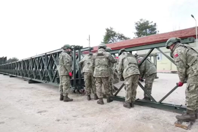 TSK Selden Etkilenen Polonya'ya Panel Köprü Desteği Sağlayacak