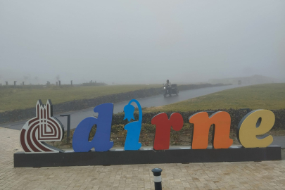 Edirne’de Selimiye’yi Sis Yuttu