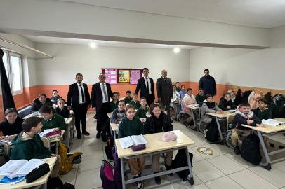 Kaymakam Sevgili, Yeni Karpuzlu İlkokulu ve Ortaokulu'nu Ziyaret Etti