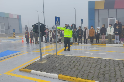 Tekirdağ'da Öğrencilere Trafik Bilinci Kazandırılıyor