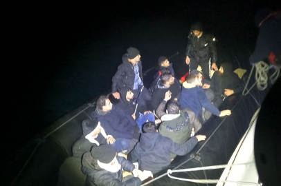 Çanakkale'de 56 Düzensiz Göçmen Yakalandı
