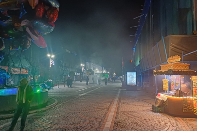 Edirne’deki Saraçlar Caddesi’nde Buruk Yılbaşı