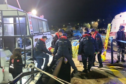 Gökçeada’da Rahatsızlanan Vatandaşın Tıbbi Tahliyesi Sahil Güvenlik Ekiplerince Gerçekleştirildi