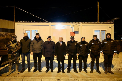 Kırklareli Valisi Yeni Yıla Hudut Kartalları İle Girdi