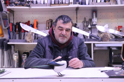 Tekirdağ'da "Rafa" İsmi Verilen Saksağan Tarihi Çarşının Maskotu Oldu