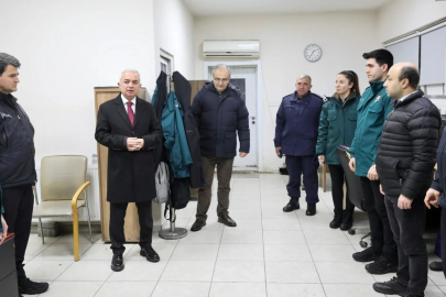 Vali Uğur Turan’dan Dereköy Sınır Kapısı Ziyareti