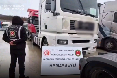Kaçak Tır ve Dorseler Gümrüğe Takıldı