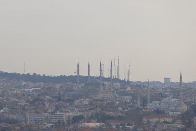 Edirne'nin Çanak Yerleşimi Kış Aylarında Hava Kalitesini Düşürüyor