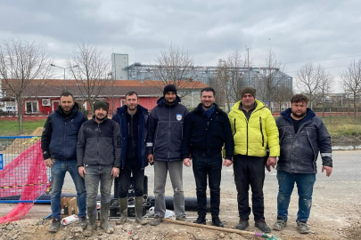 Babaeski’de İçme Suyu Hattı Yenileme Çalışmaları Devam Ediyor