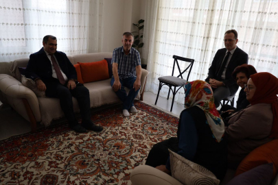 Kaymakam Balaban'dan Şehit ve Gazi Ailelerine Ziyaret