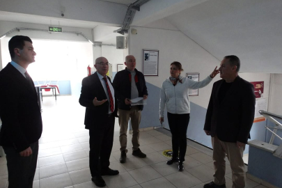 Kaymakam Yüce, Okullarda Denetimde Bulundu