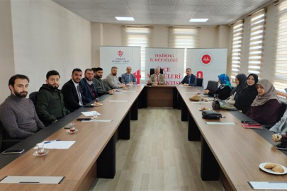 Tekirdağ'da Gençlik Çalışmaları İstişare Toplantısı Yapıldı
