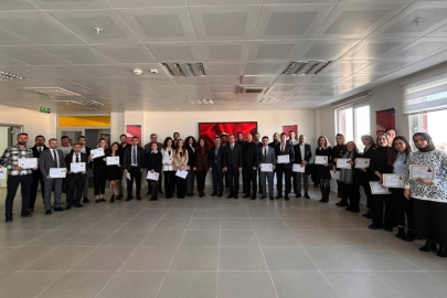 Ergeneli Öğretmenlere Üstün Başarı Belgesi