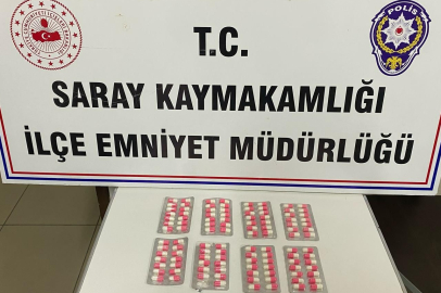 Tekirdağ'da 111 Adet Uyuşturucu Hap Ele Geçirildi