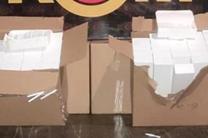 Tekirdağ'da 840 Bin Makaron Ele Geçirildi