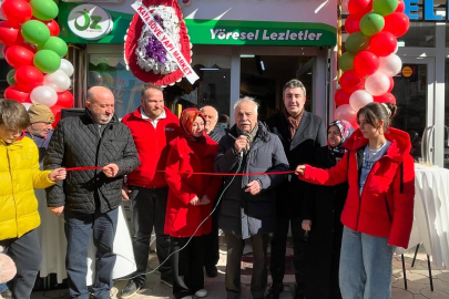 Başkan Özcan, Keşan’da Şarküteri Açılışında