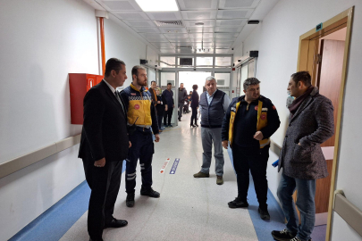 Edirne Sağlık Müdürü Yıldırım, İpsala Devlet Hastanesinde İncelemede Bulundu
