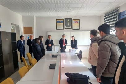 Kaymakam Ayte’den Lise Ziyareti