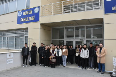 Tekirdağ'da Lise Öğrencileri Namık Kemal Üniversitesini Ziyaret Etti