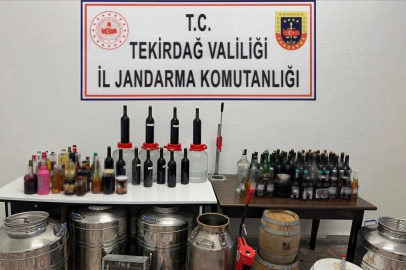 Tekirdağ’da 251 Litre Sahte İçki Ele Geçirildi; 1 Gözaltı