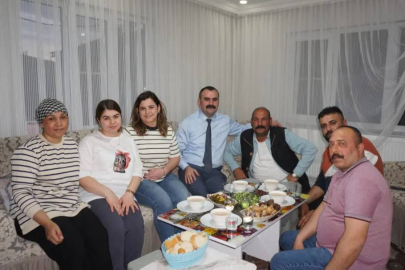 Başkan Martin, Tarak Ailesinin Misafiri Olarak İftar Sofrasına Konuk Oldu