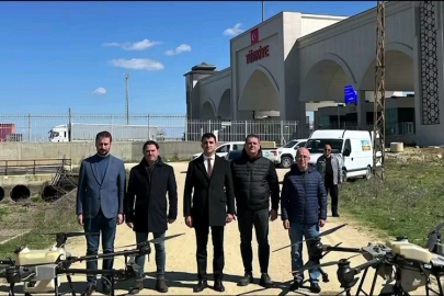 İpsala'da Sivrisineklerle 'Dronlu' Mücadele