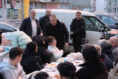 Başkan Bulut, Hayırseverlerin Düzenlediği İftara Katıldı