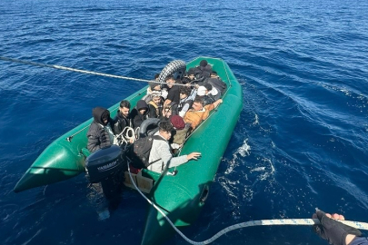 Çanakkale Açıklarında 24 Kaçak Göçmen Yakalandı