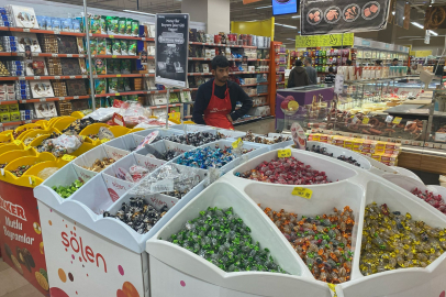 Edirne’de Bayram Şekerleri Raflarda